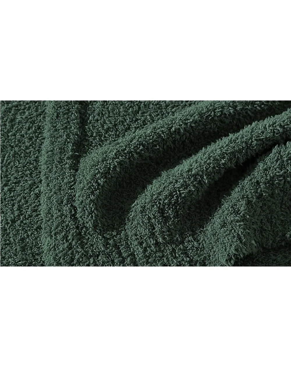 Better Homes & Gardens Cozy Knit Throw, Emerald, 50